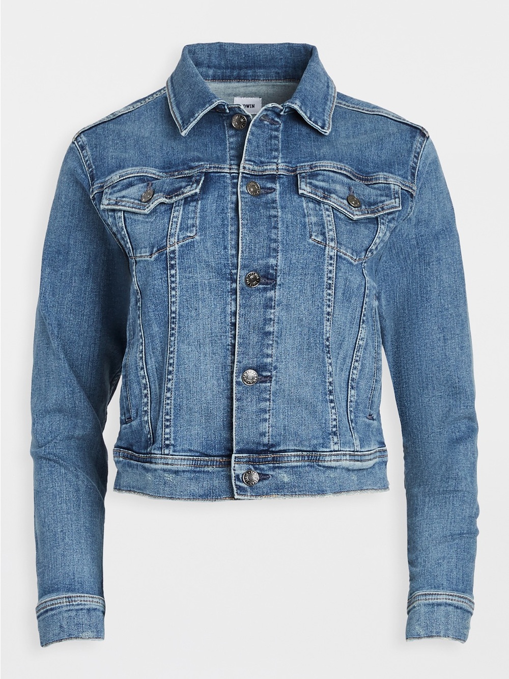 Edwin - Evie Denim Trucker Jacket Candid Blue Wash Size L